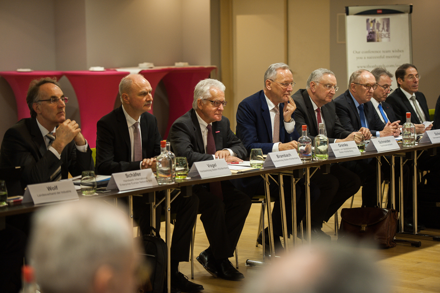 BWGV-Verbandsdirektor Gerhard Schorr beim Wirtschaftsforum 2017 in Brüssel