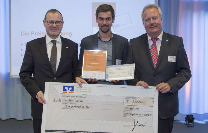 Gewinner des Genossenschaftspreis: Bürgerwerke eG