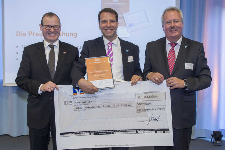 ZEG Holz + Kunststoff eG Stuttgart Gewinner Genossenschaftspreis