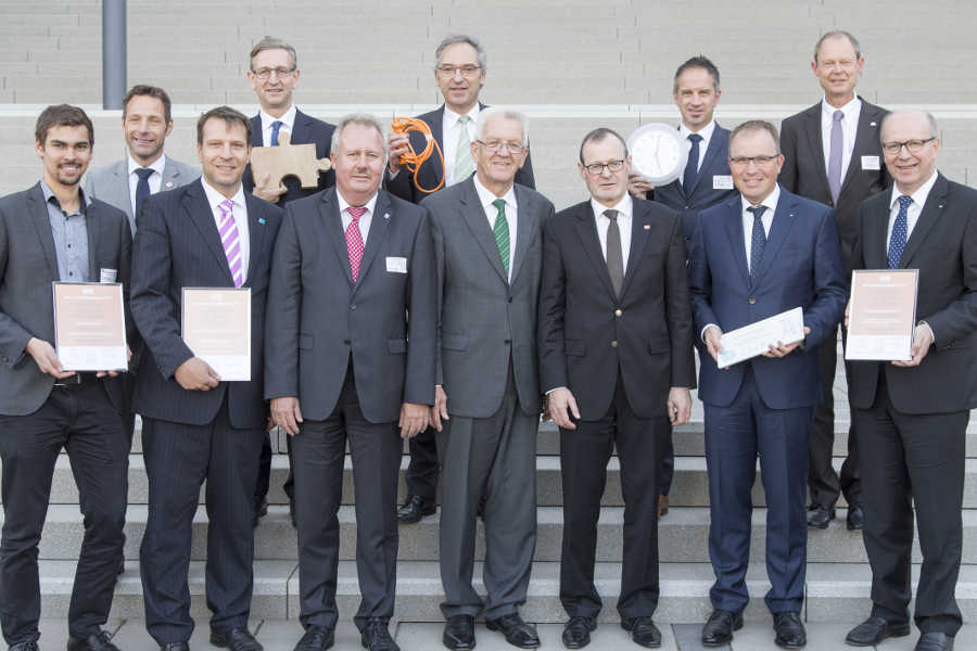 Zukunftsforum Gruppenbild Gewinner Genossenschaftspreis