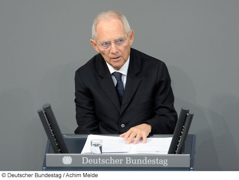 Wolfgang Schäuble im Interview mit dem BWGV