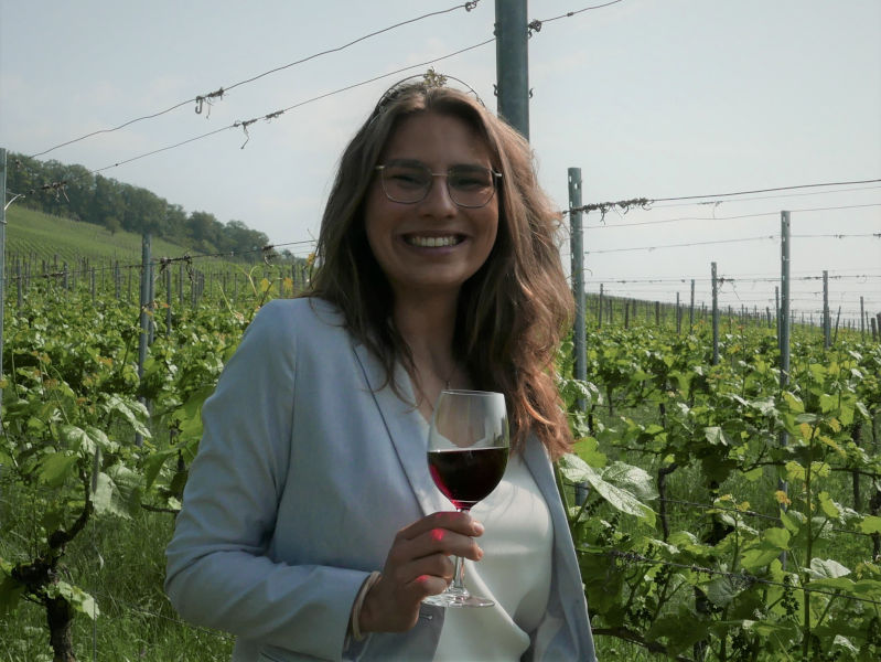 Weinkönigin Tamara Elbl aus Württemberg