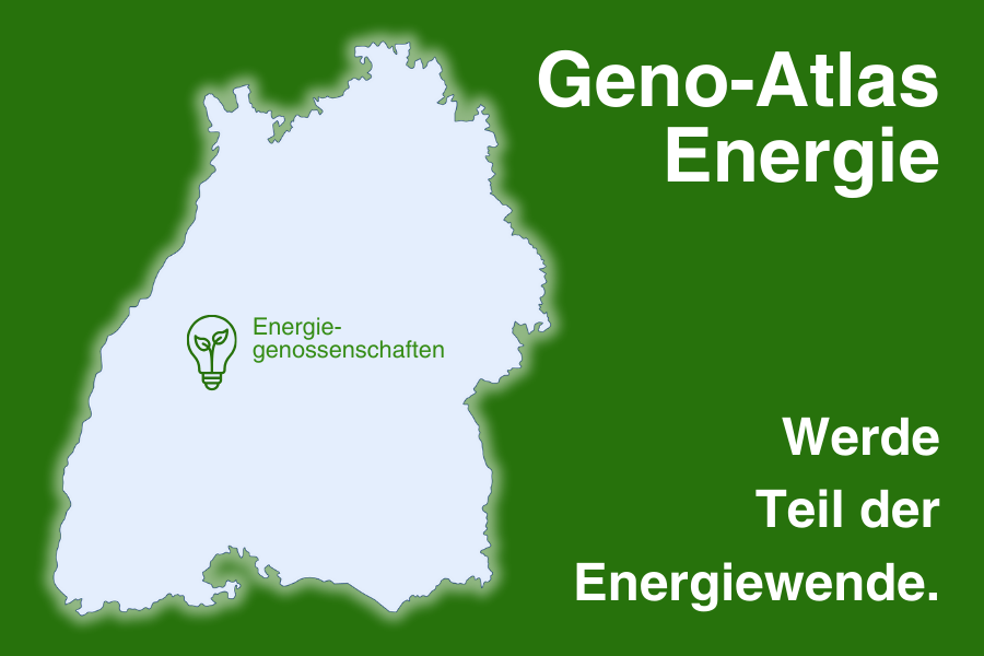 Atlas der Energiegenossenschaften in Baden-Württemberg