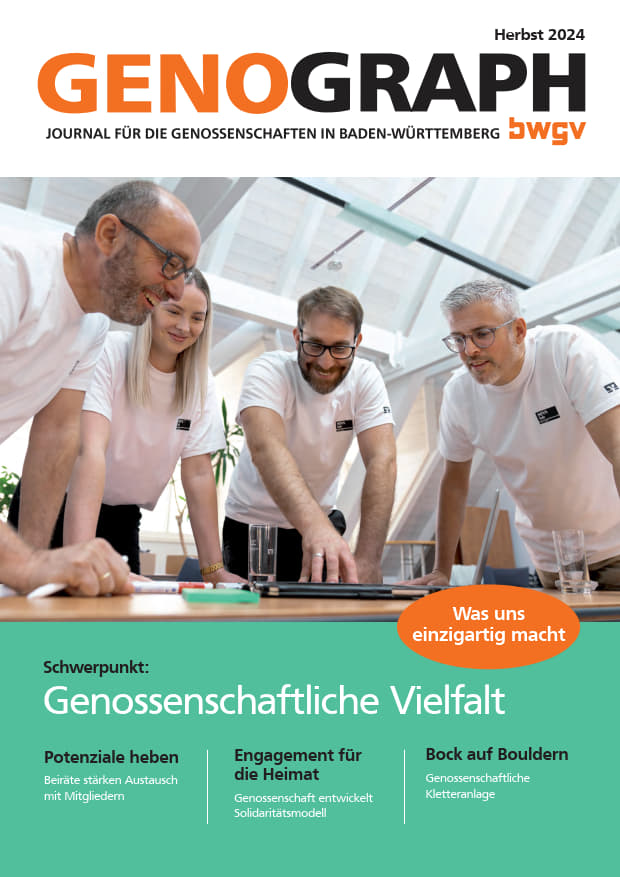 Titelseite Geno Graph Herbst 2024
