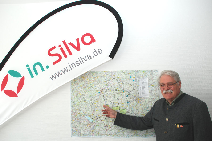 Der Wirkungsbereich der in.Silva eG liegt in Baden-Württemberg und Bayern.