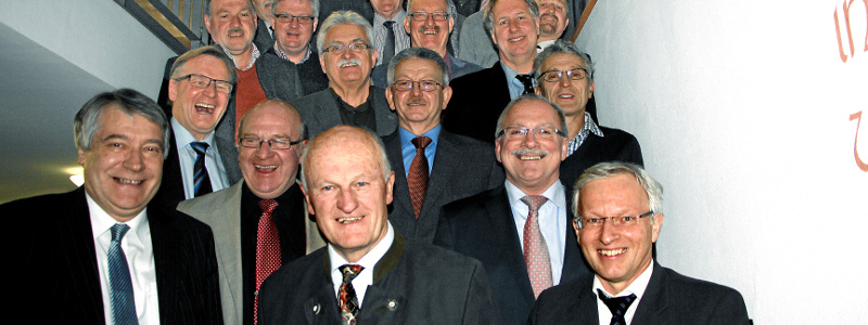 Gruppenbild bei der Winzergenossenschaft Oberbergen eG.