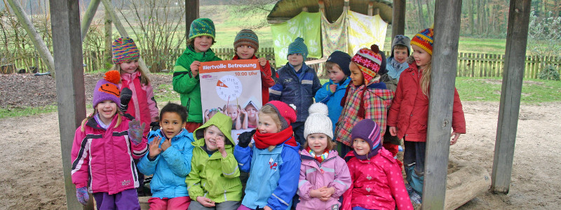 Die Kinder der Waldorf-Kindertagesstätte Gengenbach-Strohbach eG.