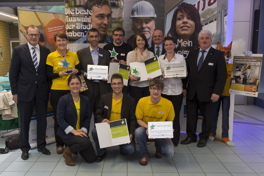 Die Preisträger des Wettbewerbs "Baden-Württemberg macht sich klimafit"