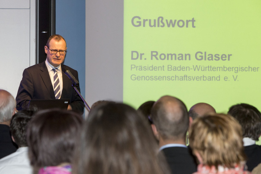 Preisverleihung Grüner Stern durch Dr. Roman Glaser