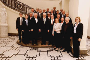 Spitzengespräch zwischen BGWV/Genossenschaften und Ministerpräsident Kretschmann in der Villa Reitzenstein