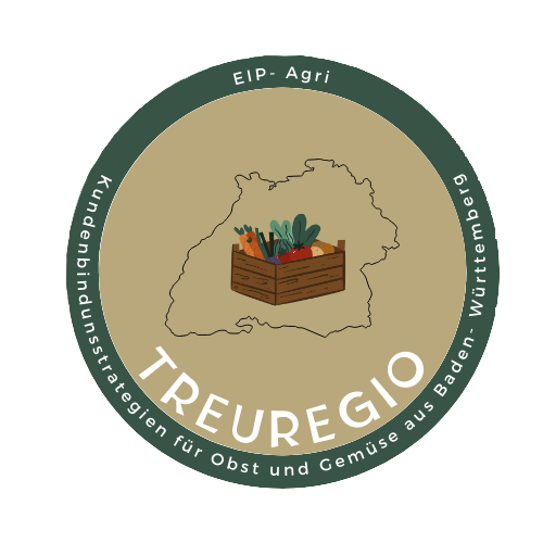 Logo Treuregio EIP-Agri Kundenbindungsstrategien für Obst und Gemüse aus Baden-Württemberg