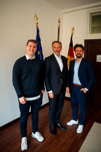 Volksbank Lahr und Christian Lindner