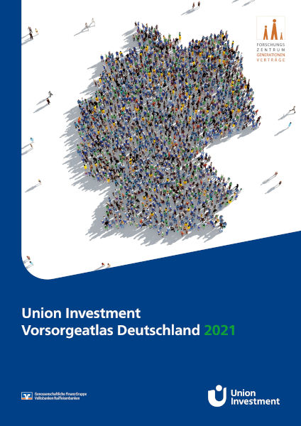 Der Vorsorgeatlas Deutschland 2021 von Union Investment dokumentiert.