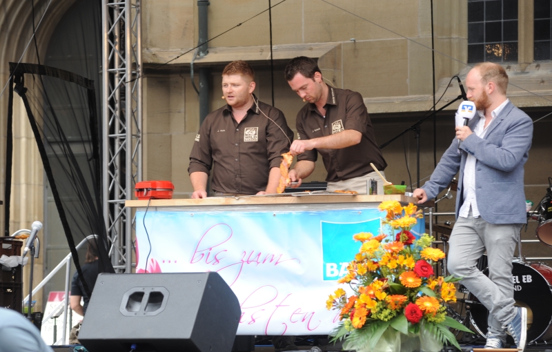 Bei den WildBakers gab es wilde Backkunst.