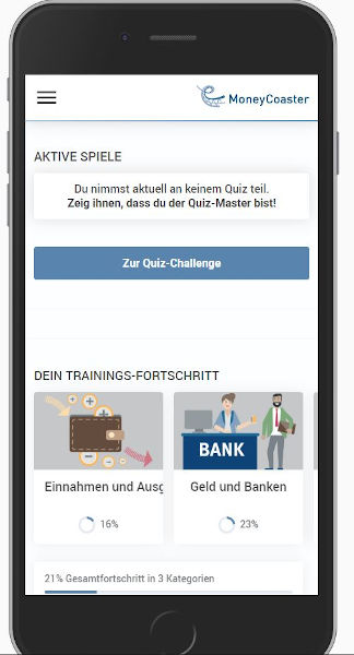 MoneyCoaster von Union Investment App