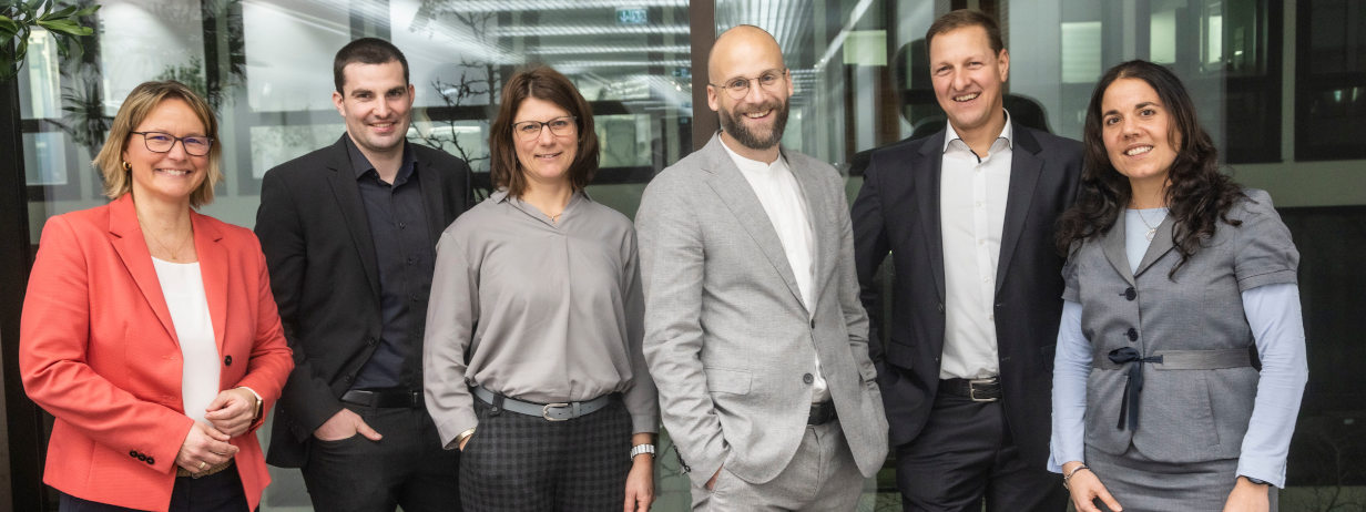 Gut gelaunte BWGV-Mitarbeitende