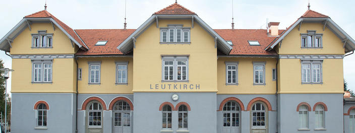Gebäude Bürgerbahnhof Leutkirch