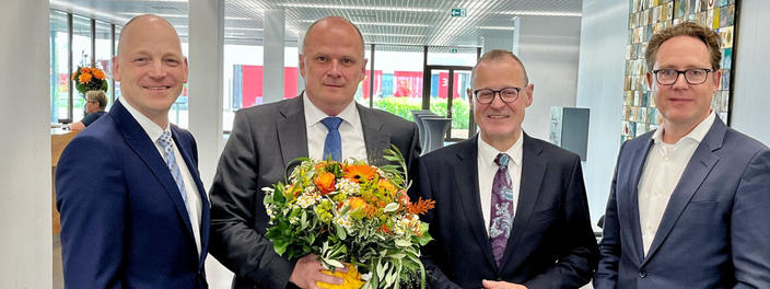 Timm Häberle, Dr. Ulrich Theileis, Dr. Roman Glaser, Carsten Eisele