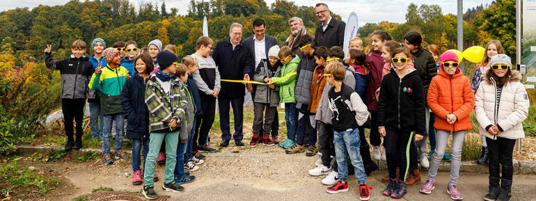 Neuer Solarpfad der Alb-Elektrizitätswerk Geislingen-Steige eG