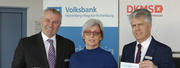 Stiftung der Volksbank Herrenberg-Nagold-Rottenburg eG unterstützt DKMS Tübingen