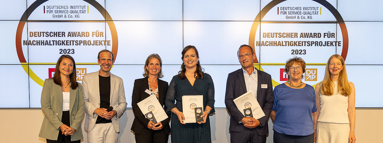 Dt. Award für Nachhaltigkeitsprojekte für den Gewinnsparverein Baden-Württemberg e.V.