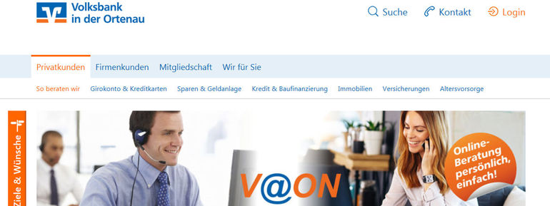 V@ON Volksbank in der Ortenau