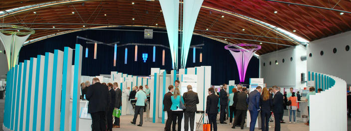 Auf der Messe Karlsruhe präsentiert die Fiducia & GAD IT AG ihre Hausmesse COM 16
