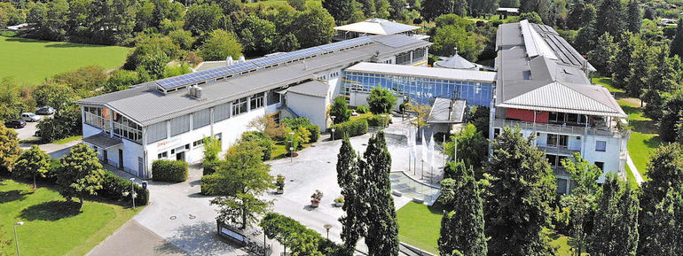 BWGV-Akademie und GenoHotel Karlsruhe - Luftbild