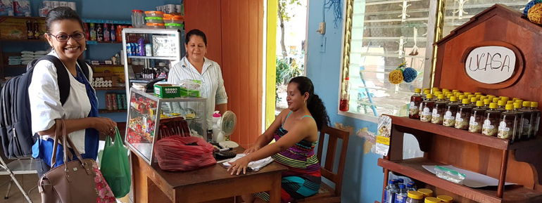 Genossenschaftlicher Dorfladen in Nicaragua