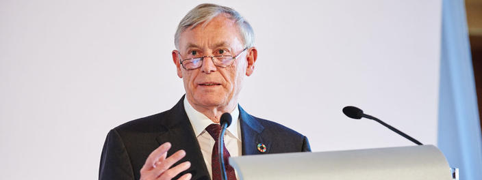 Dr. Köhler, Bundespräsident a.D. Nachhaltigkeitskonferenz