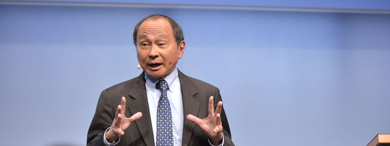 Prof. Francis Fukuyama, Politikwissenschaftler an der Stanford University, Union Investement Risikomanagement-Tagung