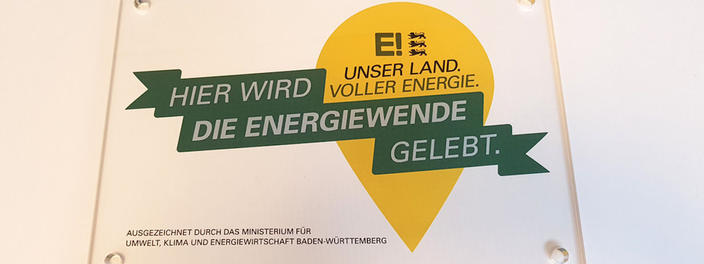 Umweltministerium Auszeichnung für Bürgerenergiegenossenschaften Teckwerke und BEG