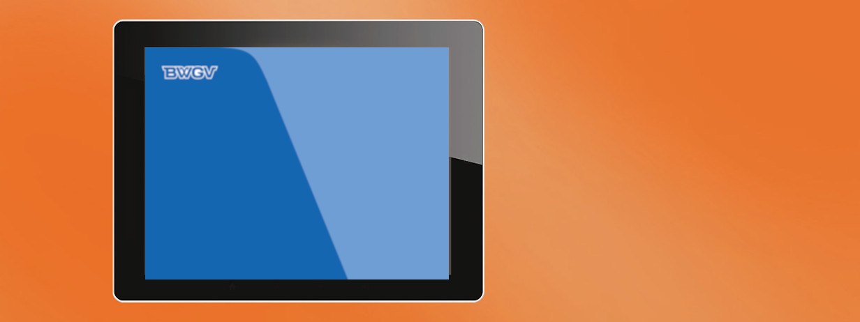Mediathek: Bildschirm eines Tablets