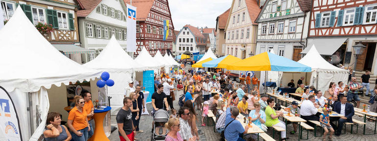 Live-Musik beim Genossenschaftstag in Lahr