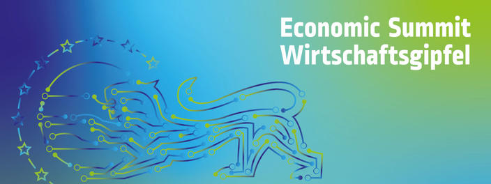 Logo Wirtschaftsgipfel Baden-Württemberg - EU